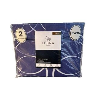 Lebra Home, 4 Piece Sheet Set , Fits Deep Pockets